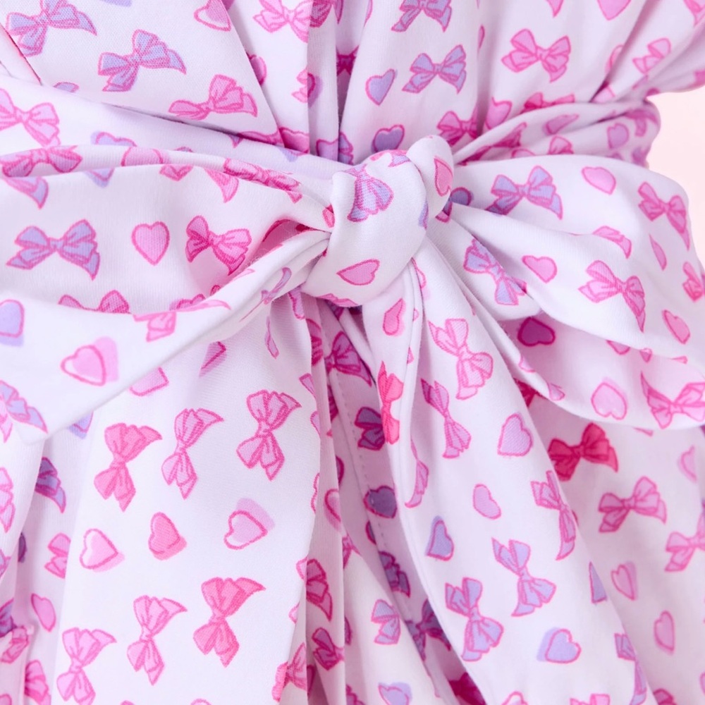 📌NEW Roller Rabbit Disco Bow Blake Robe - Picture 6 of 6